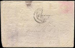 Let Boules De Moulins - Let   Càd T17 LILLE (31)/12/70 S. Env. Avec Sa Corresp. Datée Du 30/12, Timbres Décollés Par L'i - Guerre De 1870