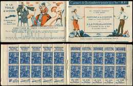 CARNETS (N°Cérès Jusqu'en1964) -  146  Jeanne D'Arc, 50c. Bleu, N°257, T I, S. Chem-F, Histoire De La Chemise, Toile Et - Autres & Non Classés