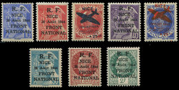 ** TIMBRES DE LIBERATION - **   NICE 1/6 + 13/14 : TB - Libération