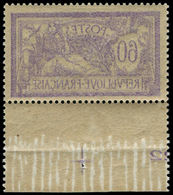 ** VARIETES - **   144   Merson, 60c. Violet Et Bleu, RECTO-VERSO, Bdf, TTB - Neufs