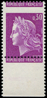 ** VARIETES - **   1536   Cheffer, 0,30 Lilas, PIQUAGE à CHEVAL, Bdf, TB - Neufs