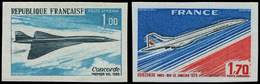 ** NON DENTELES - **   PA 43 Et 49, Concorde 1969 Et 1976, TB - Non Classés