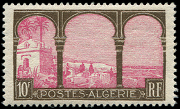 ** **   ALGERIE 84c : 10f. Brun Et Rose, ARBRE COUPE, TB. J - Autres & Non Classés