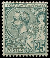 ** **   MONACO 16 : Albert Ier, 25c. Vert, Bien Centré, TB. C - Marcophilie