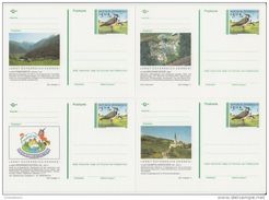 Austria 1996 - Set 8 Tarjetas - 5.50s Avefría Europea (Kiebitz) - MNH ** - Postkarten