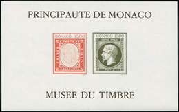 ** **   MONACO BF 58Aa : Centenaire Du Musée, SANS Cachet à Date Et NON DENTELE, TB - Blocs