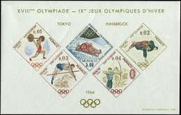 ** **   MONACO BF Spéciaux 7 : J.O De Tokyo 1964, TB - Blocs