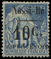 * *    NOSSI-BE Taxe 12 : 10c. Sur 15c. Bleu, TB. C - Autres & Non Classés