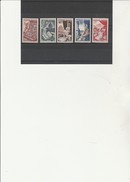TIMBRES  METIERS D'ART - N° 970 A 974 NEUF XX SANS CHARNIERE -ANNEE 1954  - COTE : 45 € - Nuovi