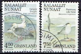 GREENLAND  # FROM 1990 STAMPWORLD  199-200 - Gebruikt