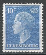 Luxembourg 1951. Scott #266 (MNG) Grand Duchess Charlotte - 1948-58 Charlotte De Perfíl Izquierdo
