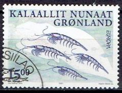 GREENLAND  # FROM 2001 STAMPWORLD  368 - Oblitérés