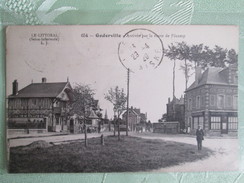 Goderville ; Arrivee Par La Route De Fecamp ; Cafe Des Voyageurs - Goderville