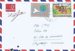 Rwanda 2003 Cyangugu Dove Peace Year Agriculture Cover - Usati