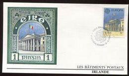 1er Jour - Irlande - Europa 1990 - Briefe U. Dokumente