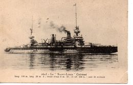 Marine De Guerre :le Navire  ''  Le Saint-Louis '' - Warships