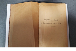 ESTREMADURA  - MONOGRAFIAS - (2 VOLUMES) «Extremadura Portugueza»(RARO)( Aut:Alberto Pimentel - 1808   1ª E 2ª Parte) - Old Books