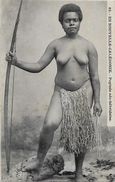 CPA Nu Féminin Femme Nue Ethnic Nouvelle Calédonie New Calédonia écrite - Nieuw-Caledonië