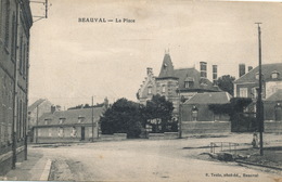 ( CPA 80 )   BEAUVAL  /  La Place - - Beauval