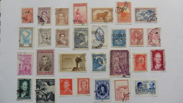 Argentine :29 Timbres Oblitérés - Verzamelingen & Reeksen