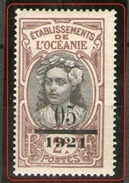 N° 44*_ - Unused Stamps