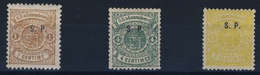 LUXEMBOURG    N° 32   /   34 - 1859-1880 Wappen & Heraldik