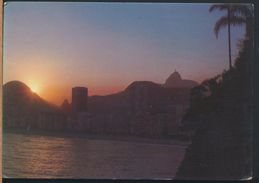 °°° 8441 - NITEROI - POR DO SOL EM COPACABANA COM CORCOVADO - 1981 °°° - Copacabana