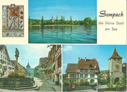 Sempach - Die Kleine Stadt Am See  (4 Bilder)           Ca. 1970 - Sempach