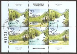 Bosna Bosnia Bosnien Serbia Serba 2012 Europa Cept Michel H-Bl 15 (563-64D/E) Ex Carnet Booklet Used Oblitéré Gestempelt - 2012