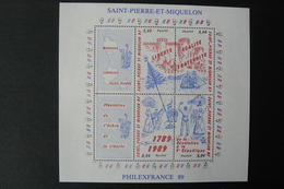 St.Pierre Et Miquelon - BF Yvert N° 3 Neuf ** (MNH) - Blocks & Sheetlets