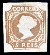 !										■■■■■ds■■ Portugal 1863 REPRINTS AF#1 Queen Maria 5 Réis (x7475) - Proofs & Reprints