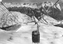 Delcampe - SERRE CHEVALIER   TELEPHERIQUE - PANORAMA VU DE LA STATION SUPERIEURE - Serre Chevalier