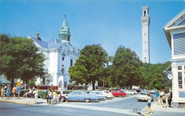 CAPE COD  TOWN HALL AND PILGRIM MONUMENT COMMERCIAL STREET, PRINCETOWN - Cape Cod