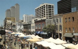 TEXAS  AUSTIN  ANNUAL PECAN STREET FESTIVAL - Austin