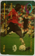 Trinidad And Tobago 71CTTC  TT$20 Dwight Yorke  (no Slash Zero ) - Trinidad En Tobago