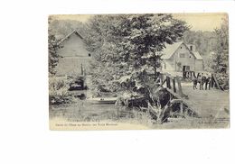 Cpa - 28 - VILLEMEUX - Bord De L'Eure Au Moulin Des Trois-Moulines - Chiens Sur Le Pont - Chien - Villemeux-sur-Eure