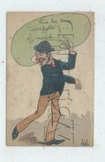 Norwins (Illustrateur) : Portrait D'un Jeune Homme Disant Un Juron En 1910 (animé) PF. - Norwins