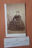 CDV 19ème S Mme Jules NAGELMACKERS Elisabeth De SERDOBINE Epouse Jules N. Famille Georges Nagel. Train Orient Express - Anciennes (Av. 1900)