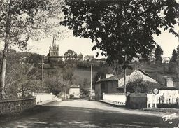 CPSM Galan Quartier De Cazeneuve Et Pont Sur La Baïsole - Galan