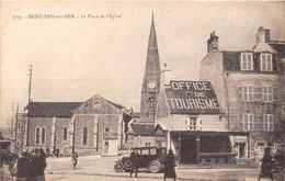 50-SAINT-PAIR-SUR-MER - LA PLACE DE L'EGLISE - Saint Pair Sur Mer