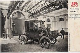 CPA Belgique Léopold II Voiture Royale Coupé Automobile Du Roi Non Circulé - Beroemde Personen