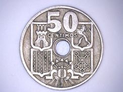 ESPAGNE / SPAIN 50 CENTIMOS 1949 (* 56 ) ETOILE 56 - 50 Centesimi