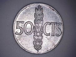 Espagne Spain 50 Centimos 1966 (*68 ) ETOILE 68 - 50 Céntimos