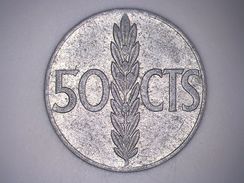 Espagne Spain 50 Centimos 1966 (*71 ) ETOILE 71 - 50 Centiem