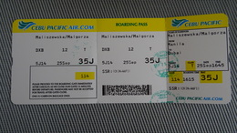 Cebu Pacific Air Ticket From PHILIPPINES - Boracay - Fahrkarte - Cartes D'embarquement