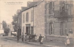 63-SAINT-ELOY-LES-MINES- RUE NATIONALE ET LA POSTE - Saint Eloy Les Mines