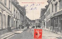 Beaumont Le Roger     27 :     Rue  St Nicolas . Cycles Peugeot    (voir Scan) - Beaumont-le-Roger