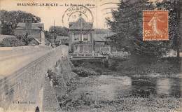 Beaumont Le Roger     27 :     Pont Aux Chêvres     (voir Scan) - Beaumont-le-Roger