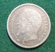 NAPOLEON III  50 Cent 1857 A - 50 Centimes