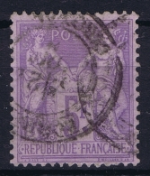 France: Yv Nr 95f II  Obl./Gestempelt/used - 1876-1898 Sage (Type II)